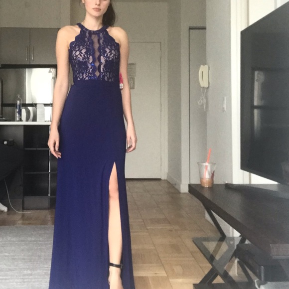 Royal Blue gown - NWT - Picture 4 of 5